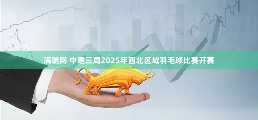 满瑞网 中建三局2025年西北区域羽毛球比赛开赛