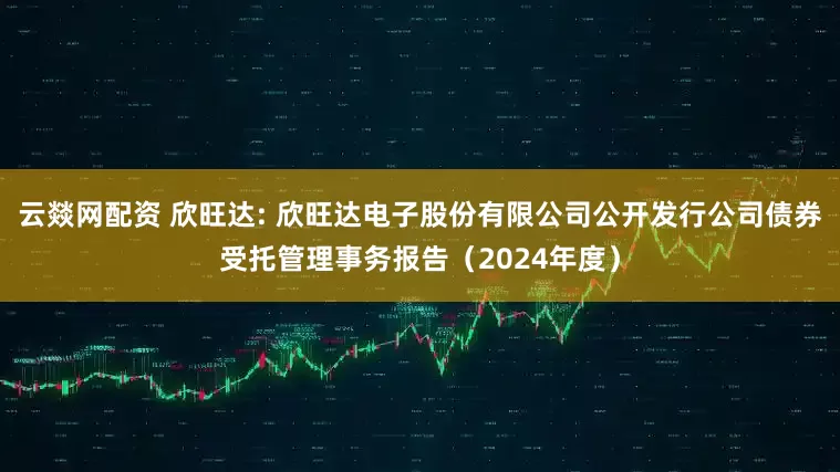 云燚网配资 欣旺达: 欣旺达电子股份有限公司公开发行公司债券受托管理事务报告（2024年度）
